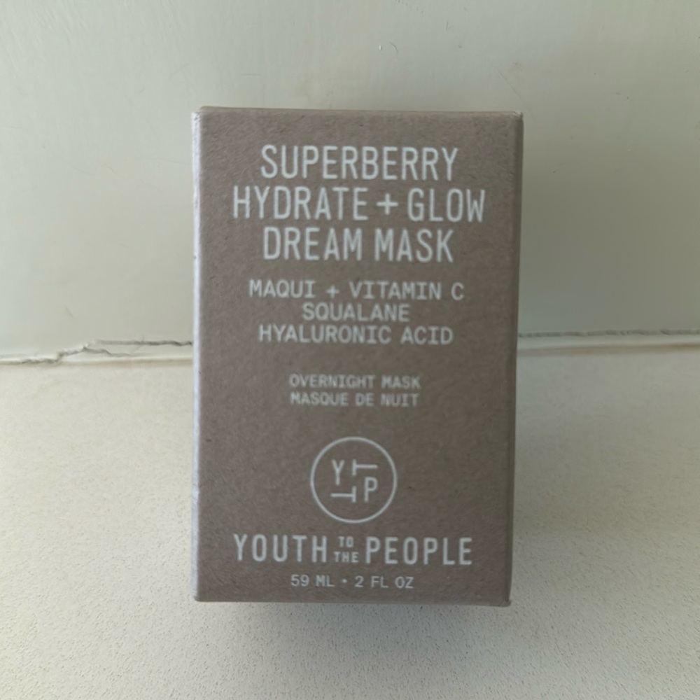 Youth to the People Super berry hydrate + glow dream mask